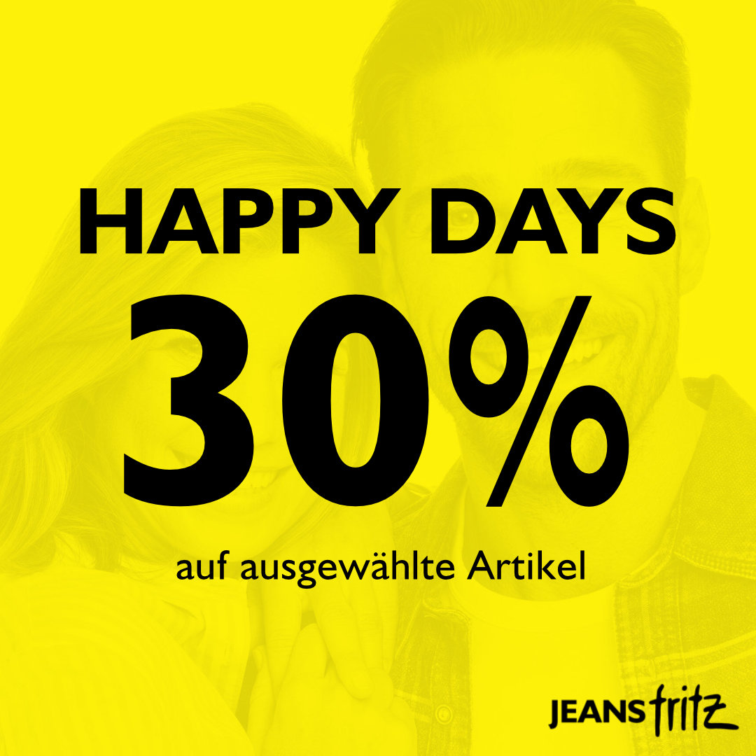 HAPPY DAYS bei Jeans Fritz 4