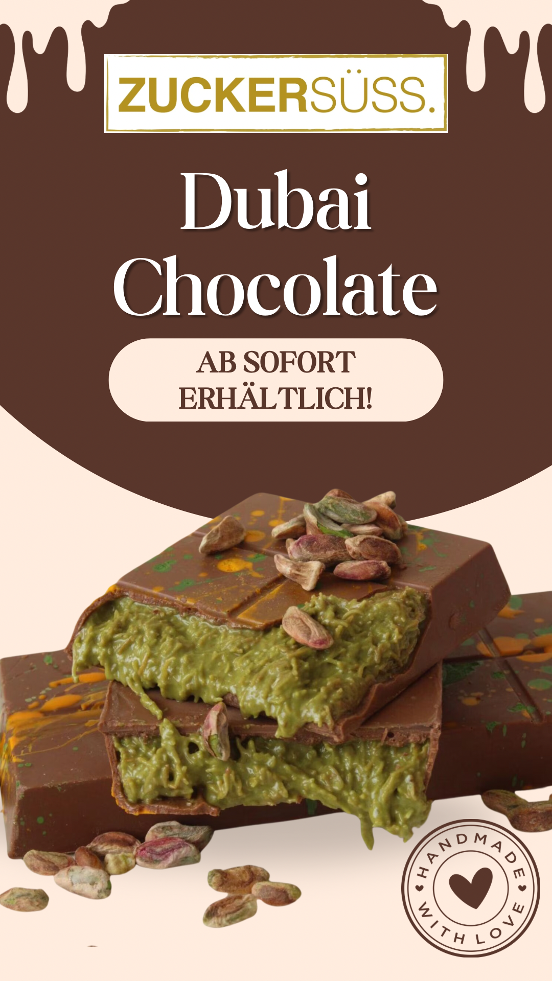 Dubai Chocolate Now at Café Zuckersüß in Rathaus Galerie Essen – A Must-Try Indulgence!