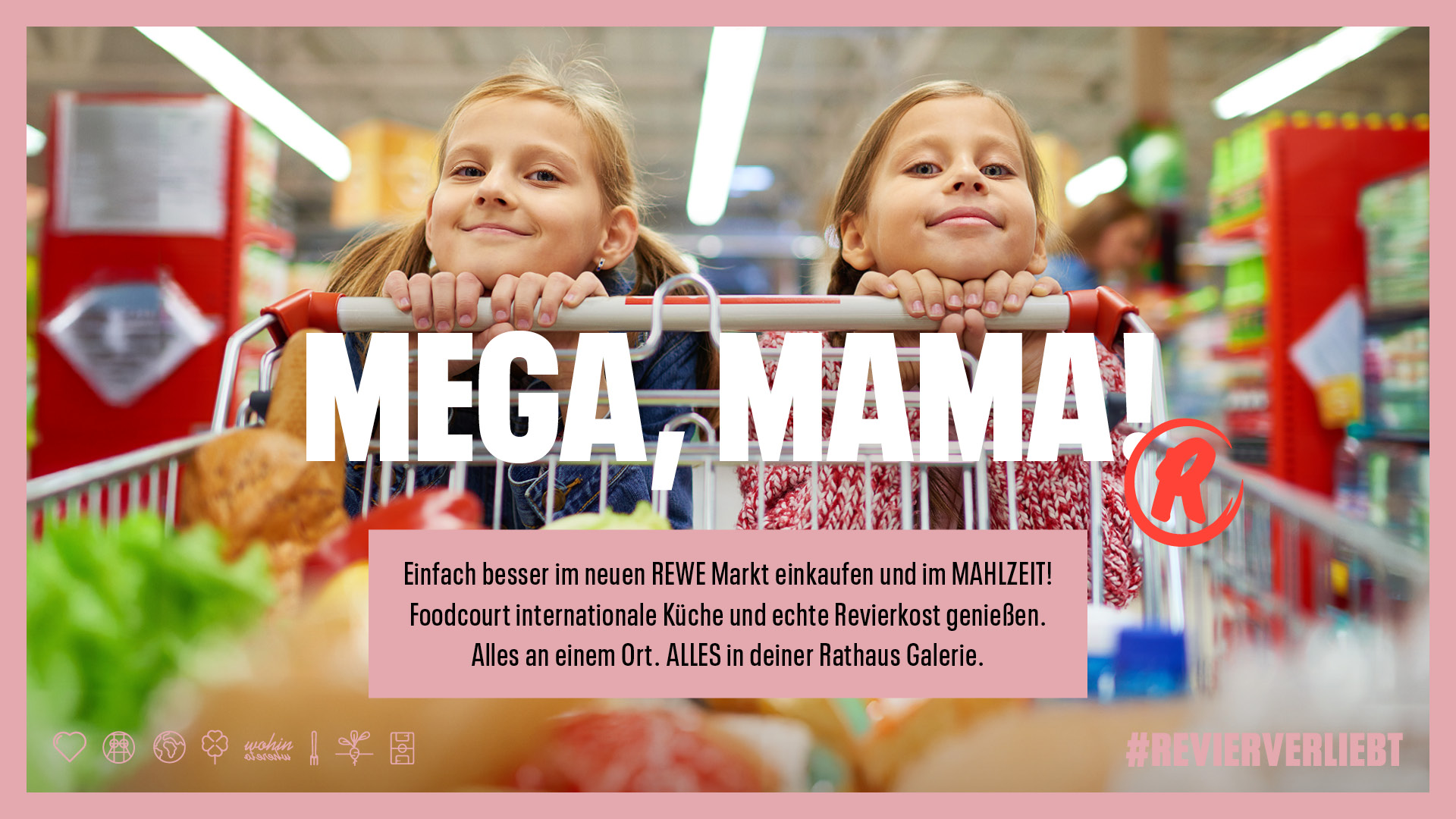 Mega Mama Aktion - Nicht nur lecker Essen in der Rathaus Galerie, auch Shoppen